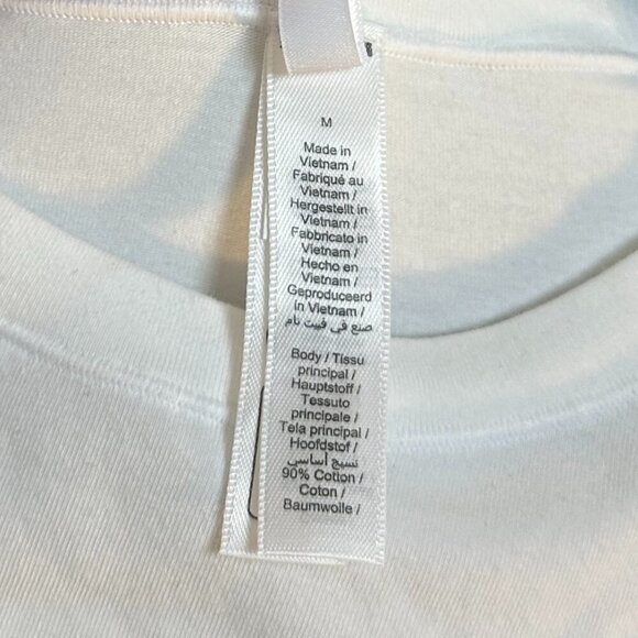 SKIMS Cotton Jersey Heart Mini Dress in White Size Medium - Picture 8 of 12